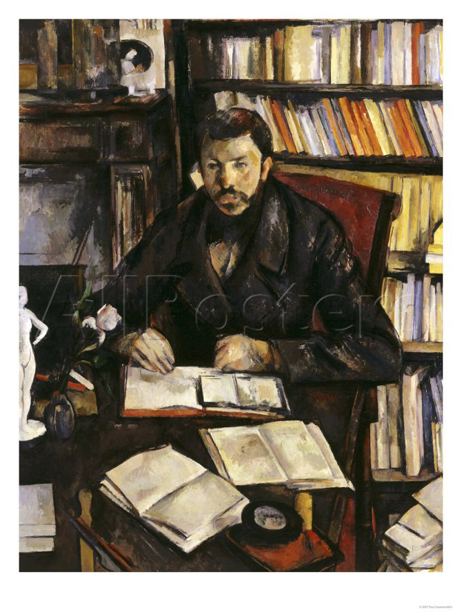 Gustave Geffroy, c.1895 By Paul Cezanne